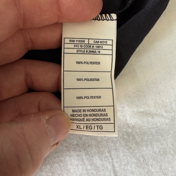 World Cup of Hockey 2016 Men's Adidas Performance Long Sleeve T-Shirt Black XL - Picture 7 of 13